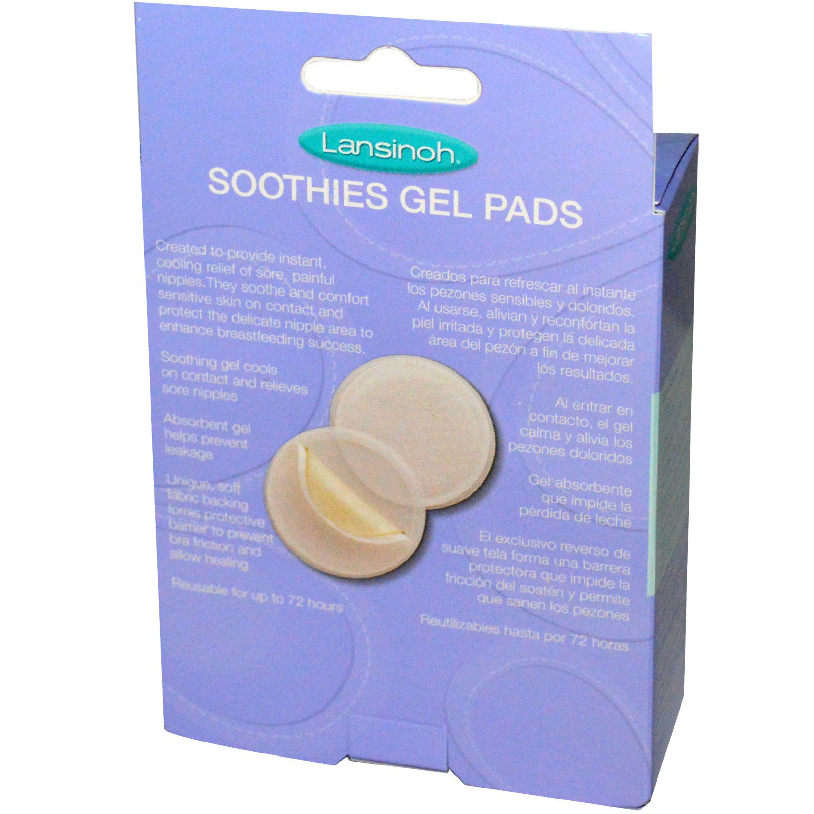 Lansinoh, Soothies Gel Pads, 2 Reusable Gel Pads - iHerb