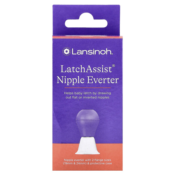 Lansinoh Latch Assist® Nipple Everter with Protective Case, 1 Count