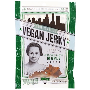 Купить Louisville Vegan Jerky Co, Джерки от Инид, кленовый соус и шрирача, 3 унции (85,05 г)  на IHerb
