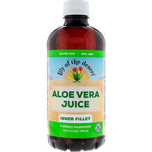 Отзывы о Лили оф де дезерт, Aloe Vera Juice, Inner Fillet, 32 fl oz (946 ml)