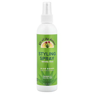 Lily of the Desert, Spray coiffant, Fixation naturelle, Sans parfum, 236 ml