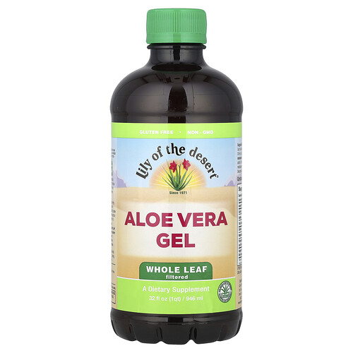 Lily Of The Desert Aloe Vera Gel, Whole Leaf Filtered, 32 fl oz (946 ml)