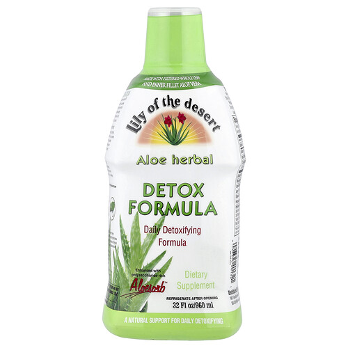 Lily Of The Desert Aloe Herbal, Detox Formula, 32 fl oz (960 ml)