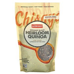 Алтер Эго, Organic Black Heirloom Quinoa, 12 oz (340 g) отзывы