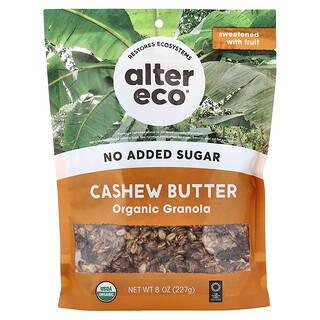 Alter Eco, Luomugranola, cashewvoi, 227 g