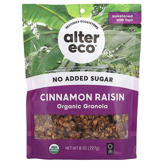 Alter Eco, 有機格蘭諾拉麥片，肉桂葡萄乾，8 盎司（227 克）