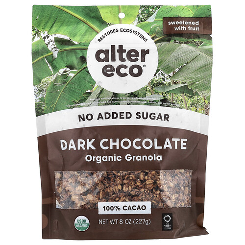 Alter Eco Organic Granola, Dark Chocolate, 8 oz (227 g)