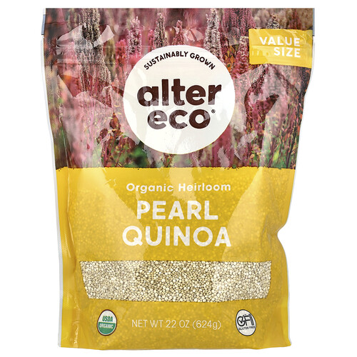 Alter Eco Alter Eco, Organic Heirloom Pearl Quinoa, 22 oz (624 g)