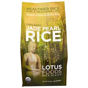 Купить Lotus Foods, Органический джейд жемчужный рис 15 унции (426 г)  на IHerb