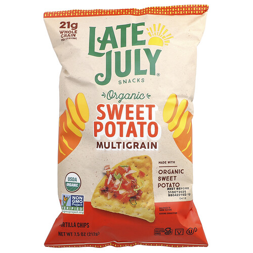 Late July, Bio-Tortilla-Chips, Süßkartoffel, 212 g