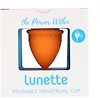 Reusable Menstrual Cup, Model 1, For Light to Normal Flow, Orange , 1 Cup
