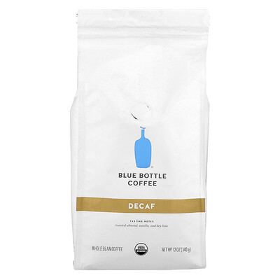 Product Image for Blue Bottle Coffee, Coffee, Whole Bean, Decaf, 12 oz (340 g)