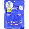 Lululun, Hidratante, Mascarilla facial azul, 7 láminas, 113 ml (3,82 oz. líq.)