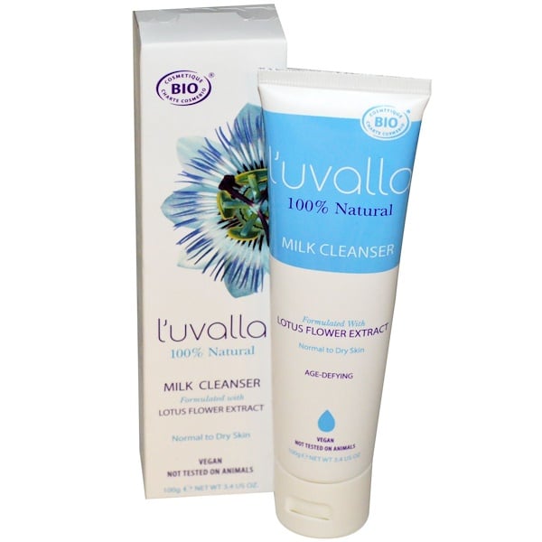 L'uvalla Certified Organic, Очищающее средство на основе молока, 3,4 унции (100 г) (Discontinued Item) 