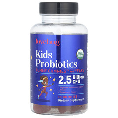 Kids Probiotics, Tummy Gummies™, для дітей від 4 років, зі смаком полуниці, 2,5 млрд КУО, 30 жувальних таблеток
