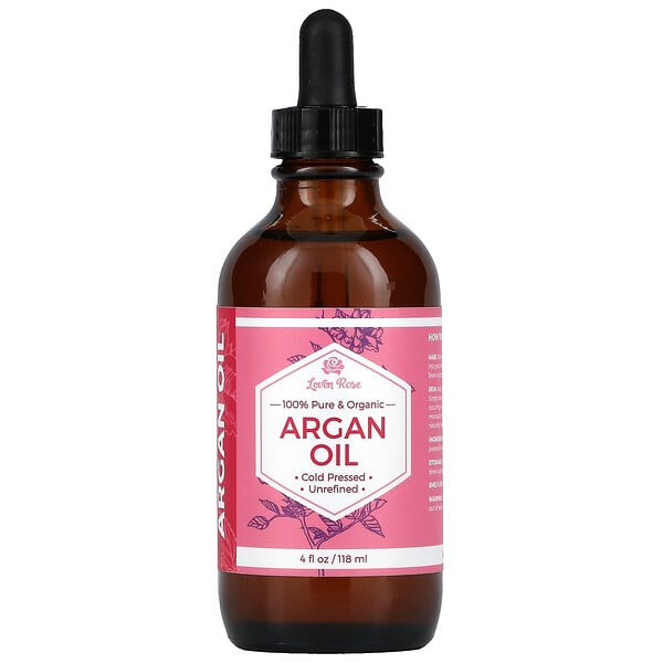 100% Pure & Organic, Argan Oil, 4 fl oz (118 ml)