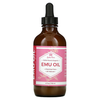 Leven Rose, Aceite 100 % puro y orgánico de Emú, 4 fl oz (118 ml)