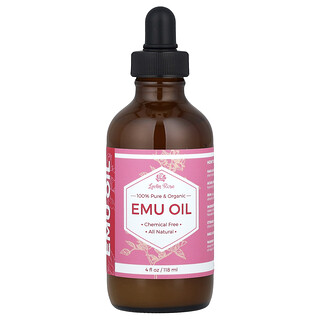 Leven Rose, Aceite de emú orgánico 100 % puro, 118 ml (4 oz. líq.)