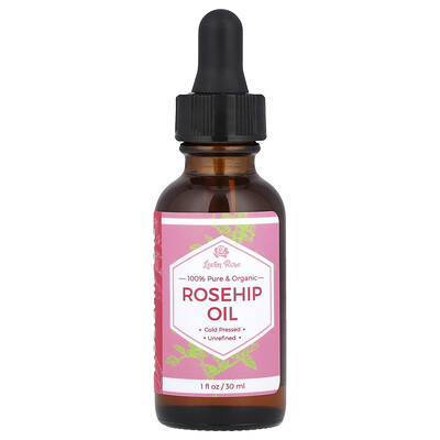 Leven Rose, 100% Pure & Organic, Rosehip Oil, 1 fl oz (30 ml)