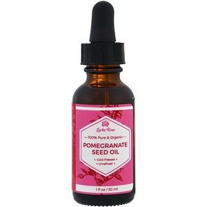 Leven Rose, 100% Pure & Organic Pomegranate Seed Oil, 1 fl oz (30 ml) отзывы