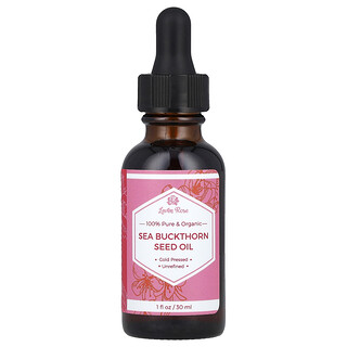Leven Rose, 100% tiszta és bio, homoktövismag olaj, 1 fl uncia (30 ml)