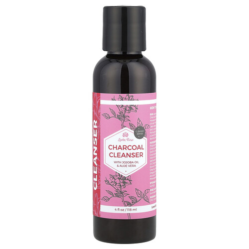 Leven Rose, Charcoal Cleanser with Jojoba Oil & Aloe Vera, Aktivkohlereiniger mit Jojobaöl und Aloe Vera, 118 ml (4 fl. oz.)