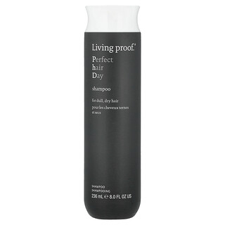 Living Proof, Champú de día Perfect Hair, Para cabello seco y opaco, 236 ml (8 oz. líq.)