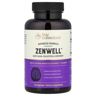 Live Conscious, Zenwell®, 60 cápsulas