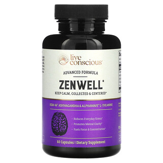 Live Conscious, Zenwell，60 粒胶囊