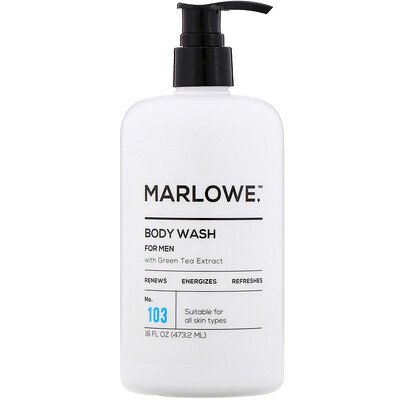Marlowe Men's, гель для душа, № 103, 473,2 мл
