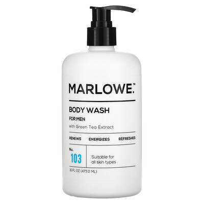 

Marlowe, Body Wash For Men, No. 103, 16 fl oz (473.2 ml)