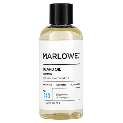 Marlowe Men's, масло для бороды, № 143, 88,7 мл