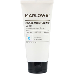 Отзывы о Marlowe, Men's Facial Moisturizer, No. 123, 6 fl oz (177.4 ml)