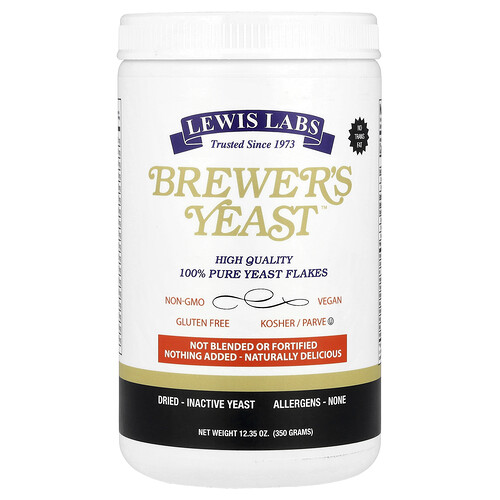Lewis Labs Brewer's Yeast™, 12.35 oz (350 g)