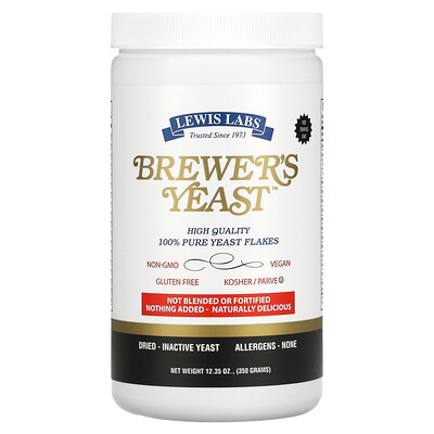 

Lewis Labs Brewer's Yeast 12.35 oz (350 g)