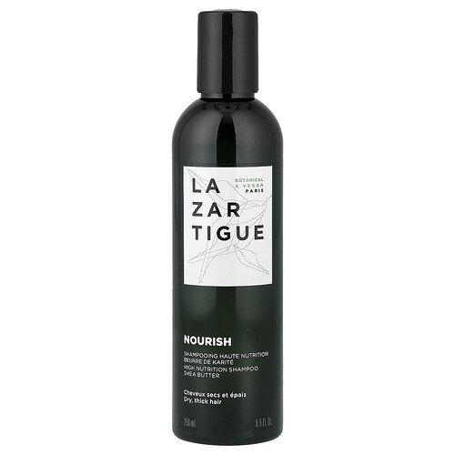 Lazartigue, Nourish Shampoo, Shampoo für trockenes, dickes Haar, 250 ml (8,5 fl. oz.)