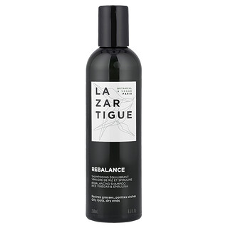 Lazartigue, Champú reequilibrante, vinagre de arroz y espirulina`` 250 ml (8,5 oz. Líq.)