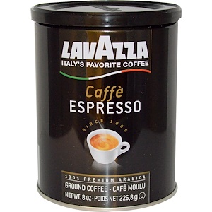 Купить LavAzza Premium Coffees, Молотый кофе Caffè Espresso, 227 г  на IHerb
