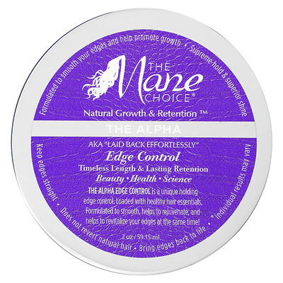 

Mane Choice, The Alpha, Edge Control, 2 oz (59.15 ml)