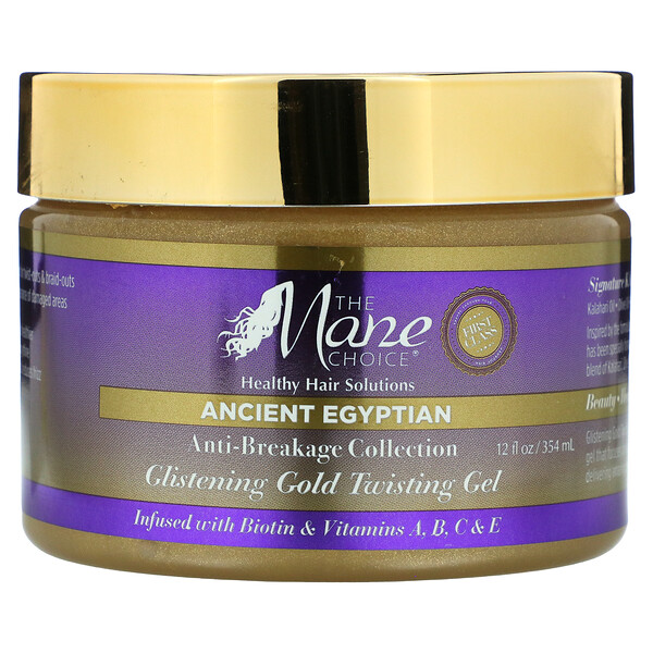 Mane Choice, Ancient Egypt, блестящий золотистый гель для скручивания, 354 мл (12 жидк. Унций)