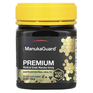 ManukaGuard, Premium Medical Grade Manuka Honey, MGO 400, 8.8 oz (250 g)