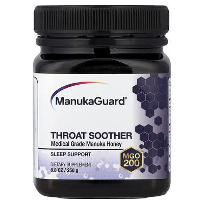 ManukaGuard Throat Soother Manuka Honey MGO 200 88 oz 250 g