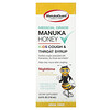 Manuka Honey, Kids Cough & Throat Syrup, Nighttime, Honey Lemon, 4 fl oz (118 ml)