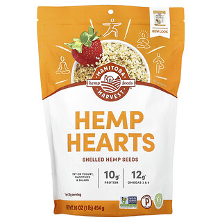 Manitoba Harvest, Hemp Hearts, Shelled Hemp Seeds, 454 g (16 oz)