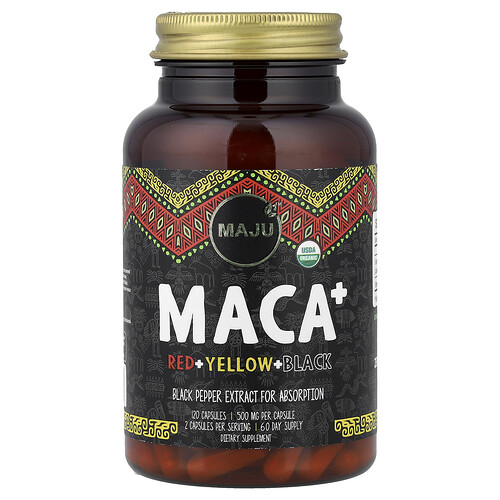 Maju Superfoods Maca+, 120 Capsules