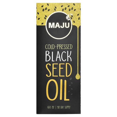 Maju Superfoods Cold-Pressed Black Seed Oil, 16 fl oz