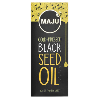 Maju Superfoods, Cold-Pressed Black Seed Oil, 16 fl oz