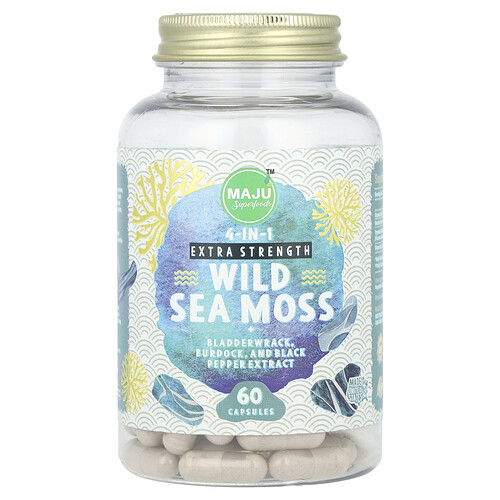 マジュスーパーフーズ Maju Superfoods, ワイルドシーモス、60粒