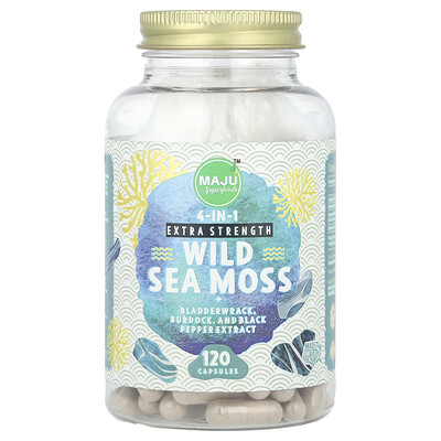 Product Image for Maju Superfoods, Wild Sea Moss, 120 Capsules