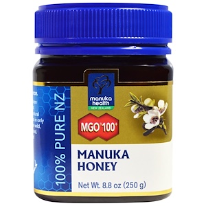 Manuka Health, マヌカハニー、MGO 100+、8.8 oz (250 g)